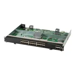 HPE Aruba 6400 24-port SFP+ and 4-port SFP56 v2 Module - Commutateur - C3 - 24 x 100 - 1000 - 10 Gigabit SFP... (R0X43C)_1